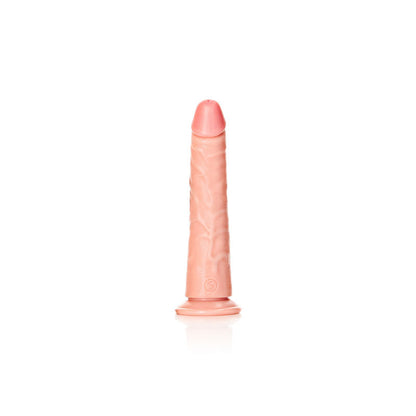 REALROCK Realistic Slim Dildo with Suction Cup - 18cm - Flesh 18 cm (7'') Dong realrock