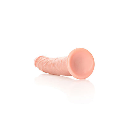 REALROCK Realistic Slim Dildo with Suction Cup - 18cm - Flesh 18 cm (7'') Dong realrock