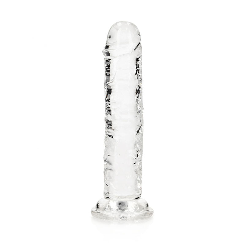 REALROCK 15.5 cm Straight Dildo - Clear - Clear 15.5 cm (6'') Dong Clear - Club X