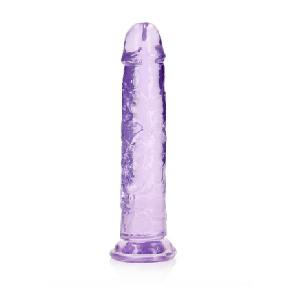 REALROCK 25 cm Straight Dildo - Purple - Purple 25 cm (10'') Dong Shots Toys