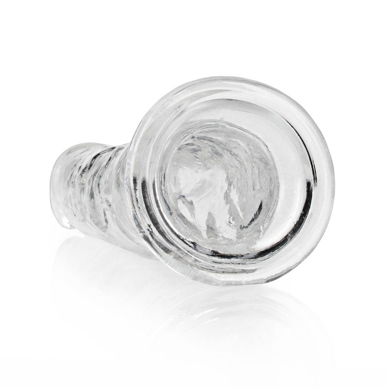 REALROCK 25 cm Straight Dildo - Clear - Clear 25 cm (10'') Dong Shots Toys