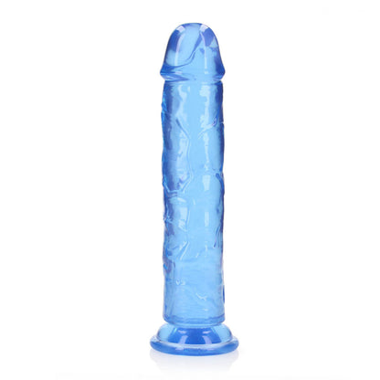 REALROCK 28 cm Straight Dildo - Blue - Blue 28 cm (10'') Dong Shots Toys