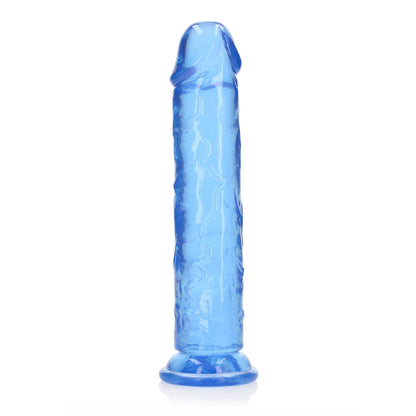 REALROCK 28 cm Straight Dildo - Blue - Blue 28 cm (10'') Dong Shots Toys