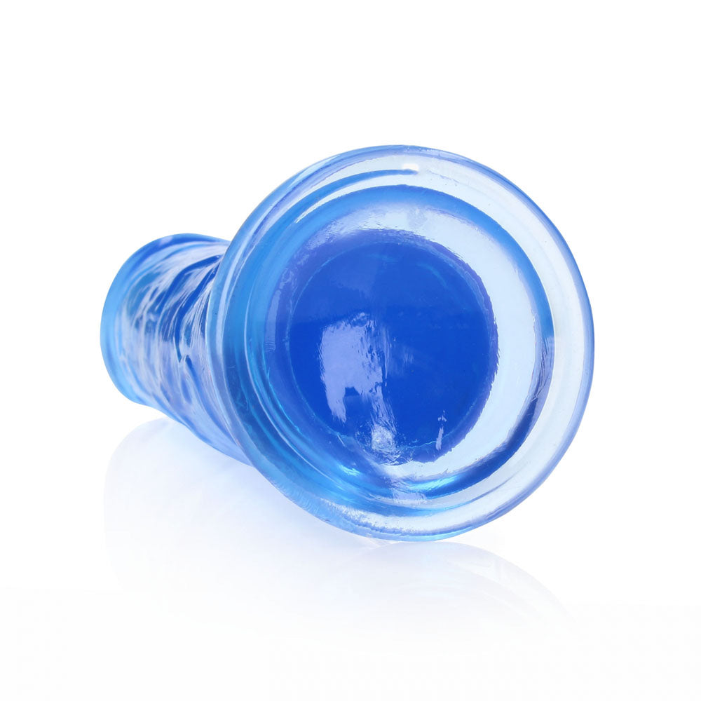 REALROCK 28 cm Straight Dildo - Blue - Blue 28 cm (10'') Dong Shots Toys