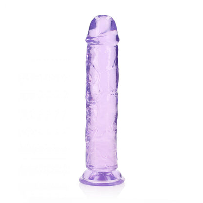 REALROCK 28 cm Straight Dildo - Purple - Purple 28 cm (10'') Dong Shots Toys
