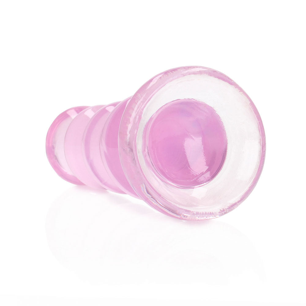 REALROCK 14 cm Curvy Anal Plug - Pink - Pink 14 cm (4.5'') Butt Plug Shots Toys