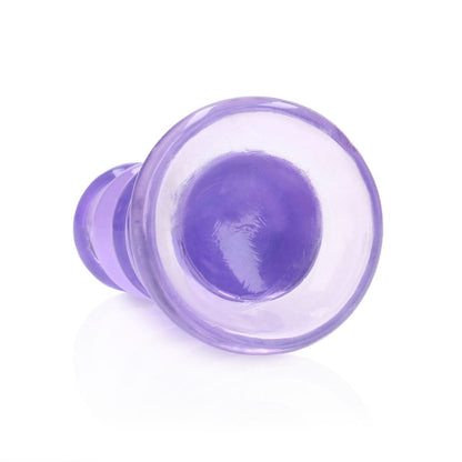 REALROCK 14 cm Curvy Anal Plug - Purple - Purple 14 cm (4.5'') Butt Plug Shots Toys