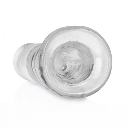 REALROCK 14 cm Curvy Anal Plug - Transparent - Clear 14 cm (4.5'') Butt Plug Shots Toys