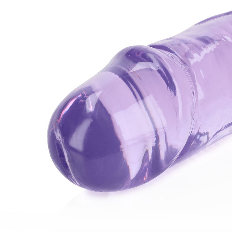 REALROCK 34 cm Double Dong - Purple - Purple 34 cm (14'') Double Dong Shots Toys