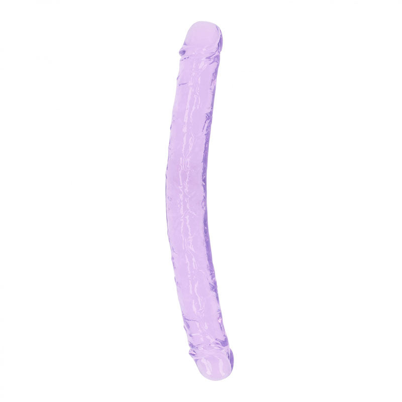 REALROCK 34 cm Double Dong - Purple - Purple 34 cm (14'') Double Dong Shots Toys