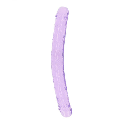 REALROCK 34 cm Double Dong - Purple - Purple 34 cm (14'') Double Dong Shots Toys