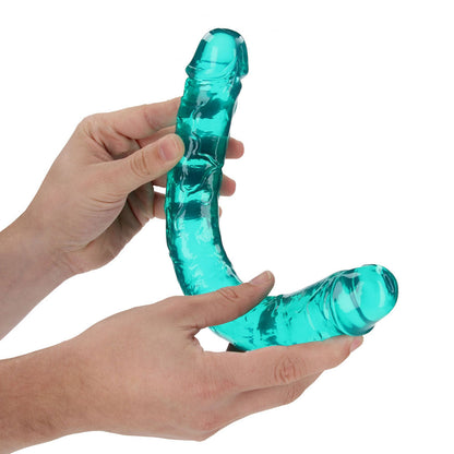 REALROCK 34 cm Double Dong - Turquoise - Turquoise 34 cm (14'') Double Dong Shots Toys