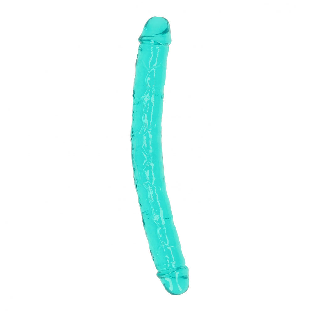 REALROCK 34 cm Double Dong - Turquoise - Turquoise 34 cm (14'') Double Dong Shots Toys