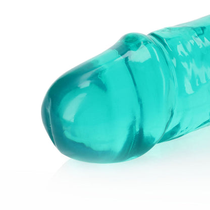 REALROCK 34 cm Double Dong - Turquoise - Turquoise 34 cm (14'') Double Dong Shots Toys