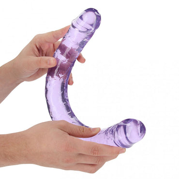 REALROCK 45 cm Double Dong - Purple - Purple 45 cm (18'') Double Dong Shots Toys