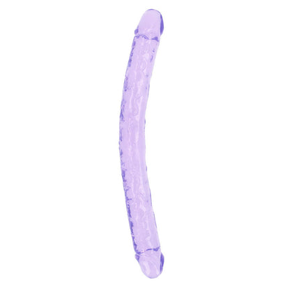 REALROCK 45 cm Double Dong - Purple - Purple 45 cm (18'') Double Dong Shots Toys