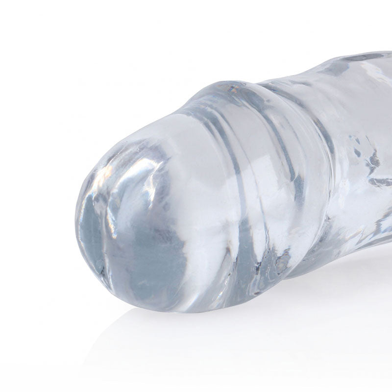 REALROCK 45 cm Double Dong - Clear - Clear 45 cm (18'') Double Dong Shots Toys