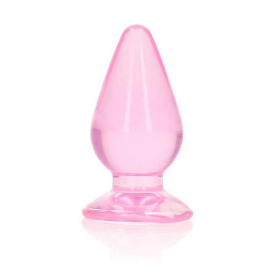 REALROCK 9 cm Anal Plug - Pink - Pink 9 cm (3.5'') Butt Plug Pink - Club X
