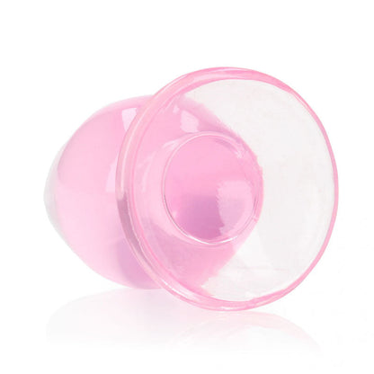 REALROCK 9 cm Anal Plug - Pink - Pink 9 cm (3.5'') Butt Plug Shots Toys