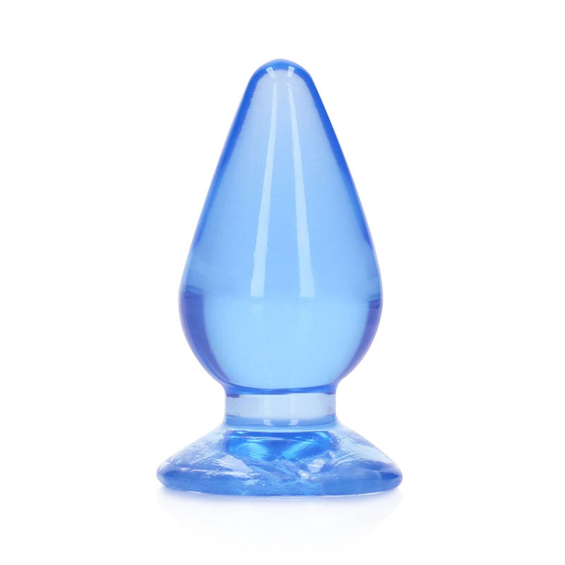 REALROCK 11.5 cm Anal Plug - Blue - Blue 11.5 cm (4.5'') Butt Plug Blue - Club X