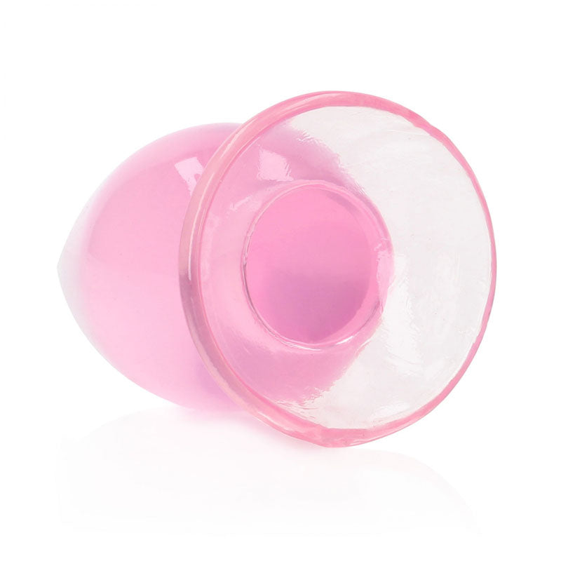 REALROCK 11.5 cm Anal Plug - Pink - Pink 11.5 cm (4.5'') Butt Plug Shots Toys