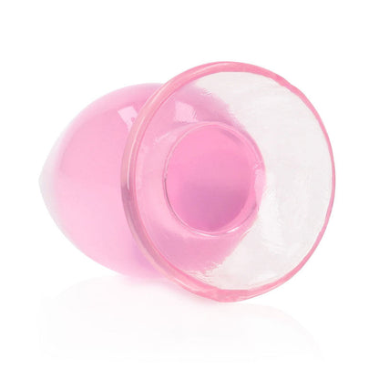 REALROCK 11.5 cm Anal Plug - Pink - Pink 11.5 cm (4.5'') Butt Plug Shots Toys