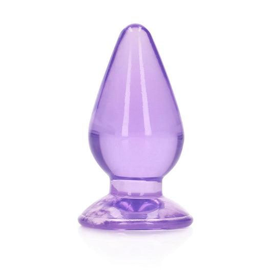 REALROCK 11.5 cm Anal Plug - Purple - Purple 11.5 cm (4.5'') Butt Plug Purple - Club X
