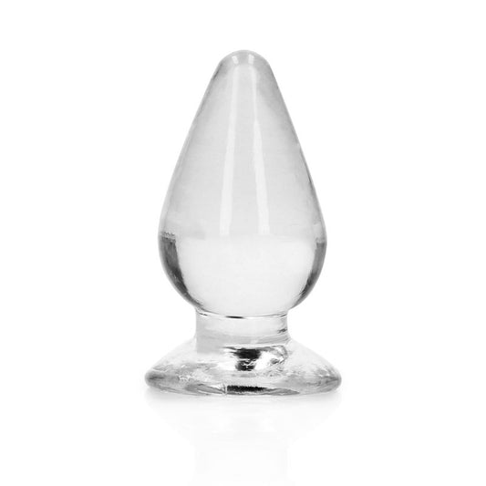 REALROCK 11.5 cm Anal Plug - Clear - Clear 11.5 cm (4.5'') Butt Plug Clear - Club X