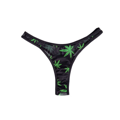 Maia DATE NIGHT 420 PANTY VIBE - S/M - Black S/M 420 Panty with Black USB Rechargeable Bullet & Remote Maia Toys