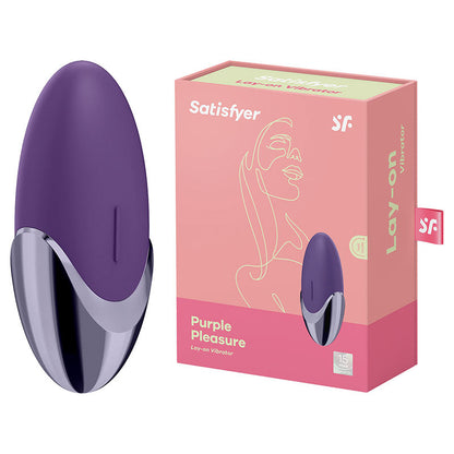 Satisfyer Purple Pleasure - Purple USB Rechargeable Stimulator Satisfyer