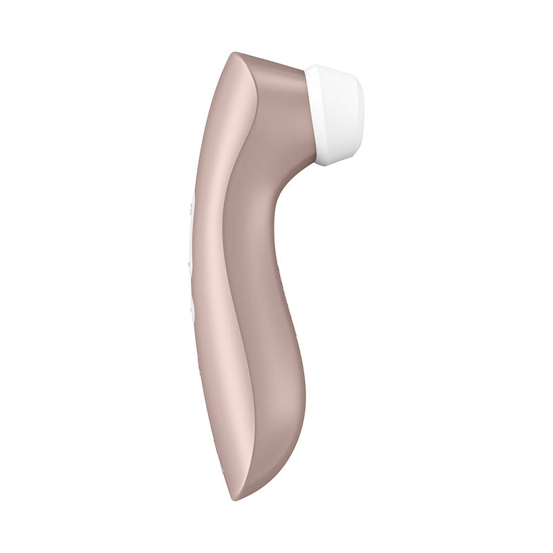 Satisfyer Pro 2+ Vibration Clitoral Stimulator Rose Gold - Club X