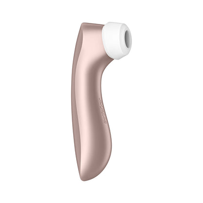 Satisfyer Pro 2+ Vibration Clitoral Stimulator Rose Gold - Club X