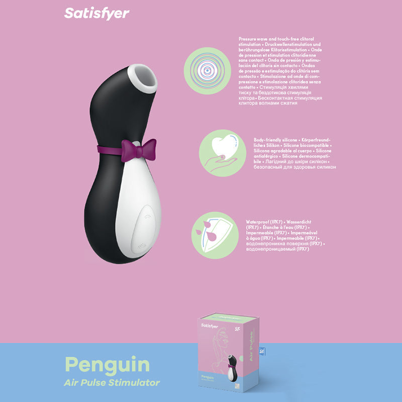 Satisfyer Penguin - Touch-Free USB-Rechargeable Clitoral Stimulator Satisfyer