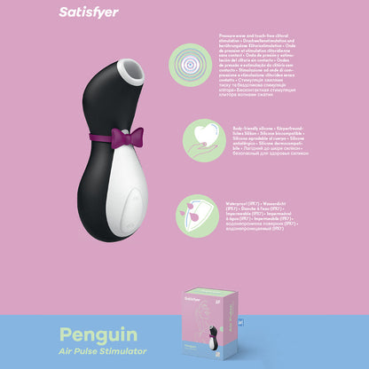 Satisfyer Penguin - Touch-Free USB-Rechargeable Clitoral Stimulator Satisfyer