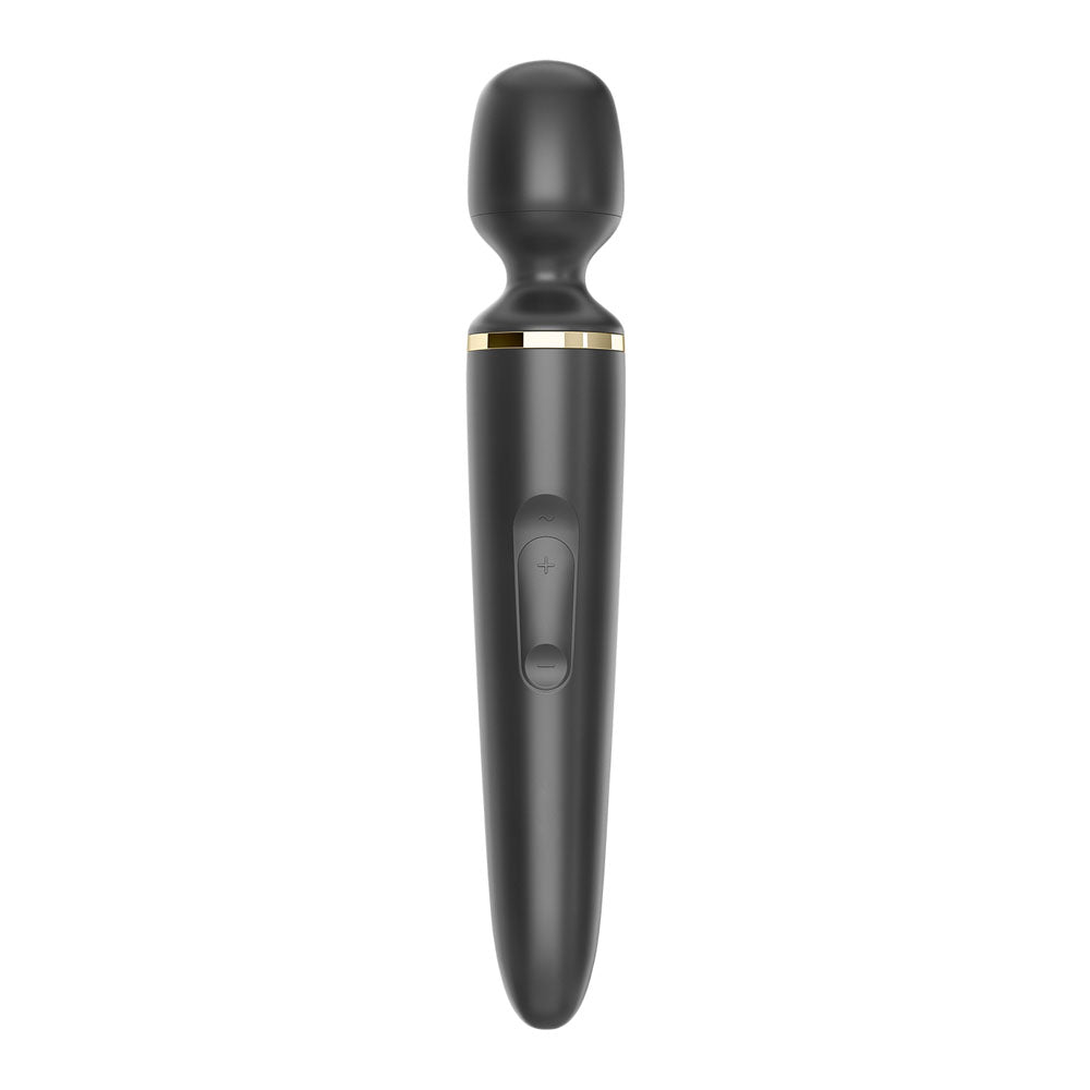 Satisfyer Wand-er Woman - Black USB Rechargeable Massager Wand Satisfyer