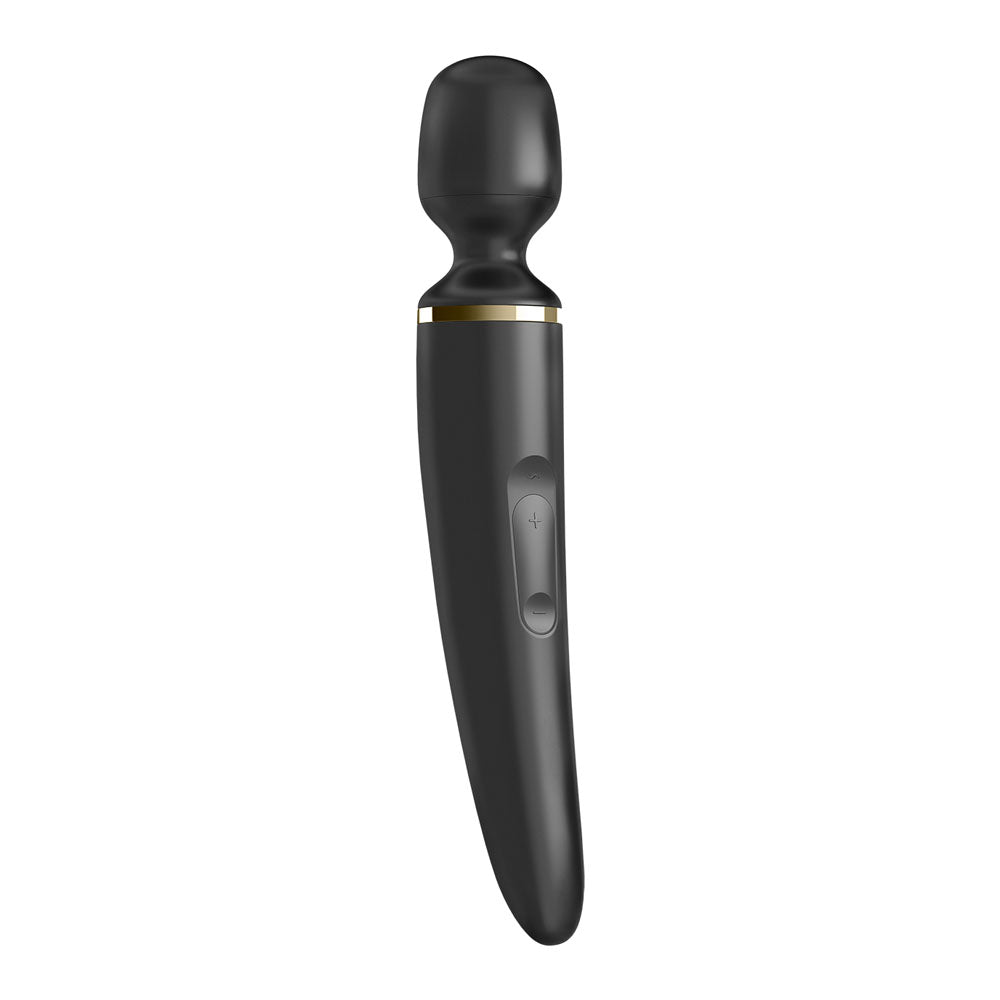 Satisfyer Wand-er Woman - Black USB Rechargeable Massager Wand Satisfyer