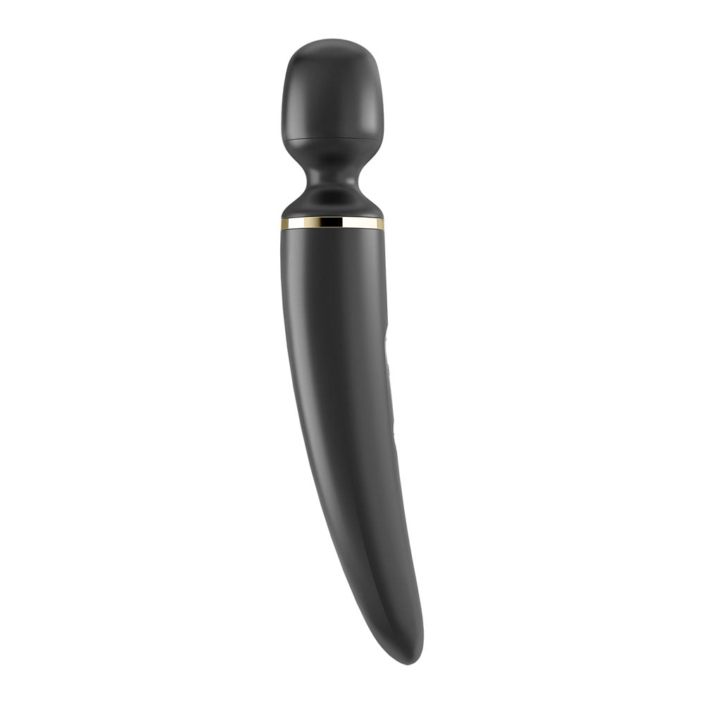 Satisfyer Wand-er Woman - Black USB Rechargeable Massager Wand Satisfyer