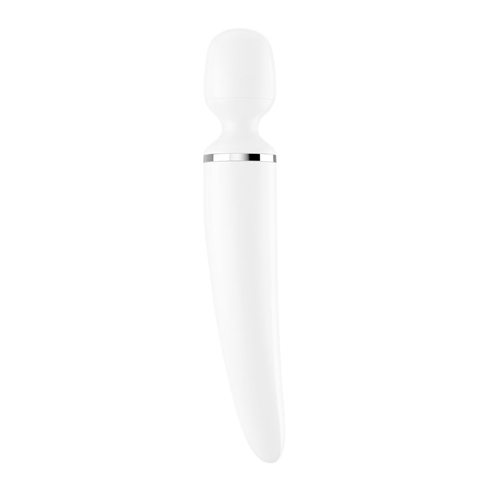 Satisfyer Wand-er Woman - White USB Rechargeable Massager Wand Satisfyer