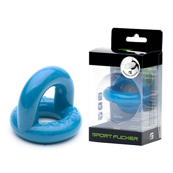 Sport Fucker Universal Cock Ring - Police Blue Cock & Balls Ring Sport Fucker