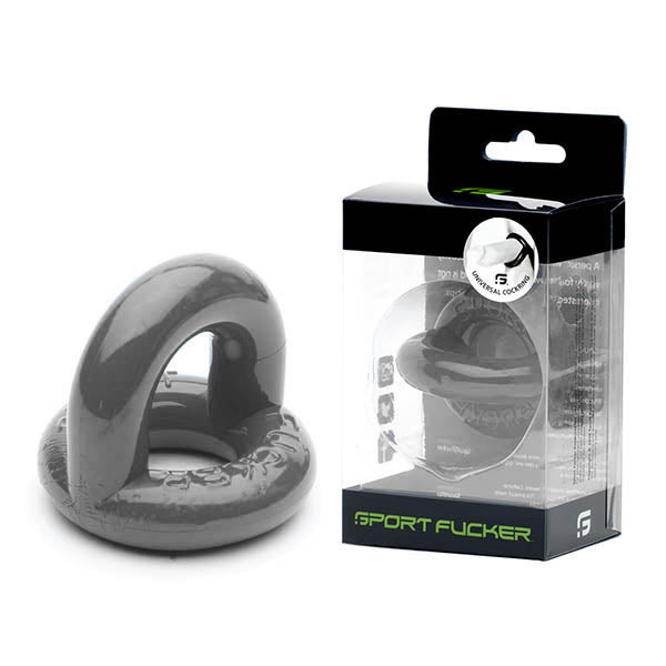 Sport Fucker Universal Cock Ring - Grey Cock & Balls Ring Grey - Club X