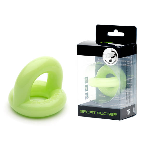 Sport Fucker Universal Cock Ring - Glow in Dark Cock & Balls Ring Sport Fucker