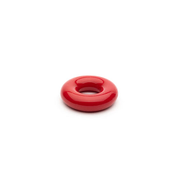 Sport Fucker Rubber Cockring - Red Cock Ring Sport Fucker