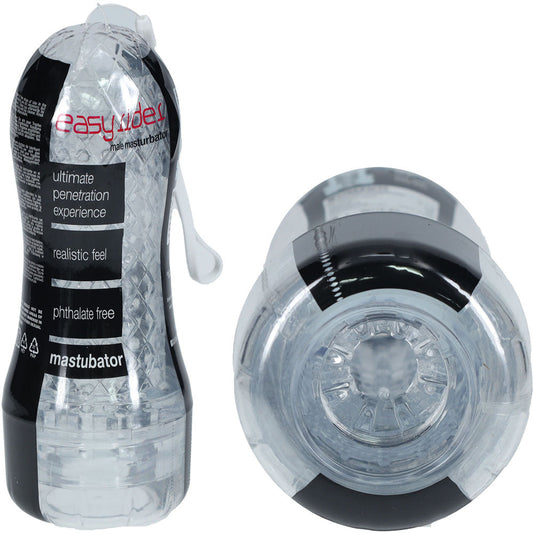 SHOTS Easy Rider - Clear - Clear Vagina Stroker Shots Toys