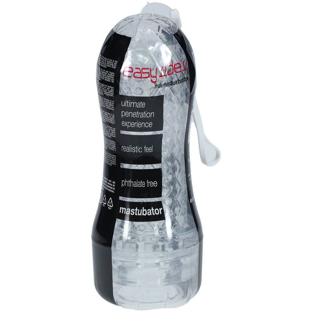 SHOTS Easy Rider - Clear - Clear Vagina Stroker Shots Toys