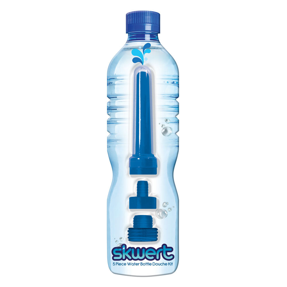 Skwert 5 Piece Water Bottle Douche Kit - 5 Piece Water Bottle Douche Adapter Kit C1 Releasing