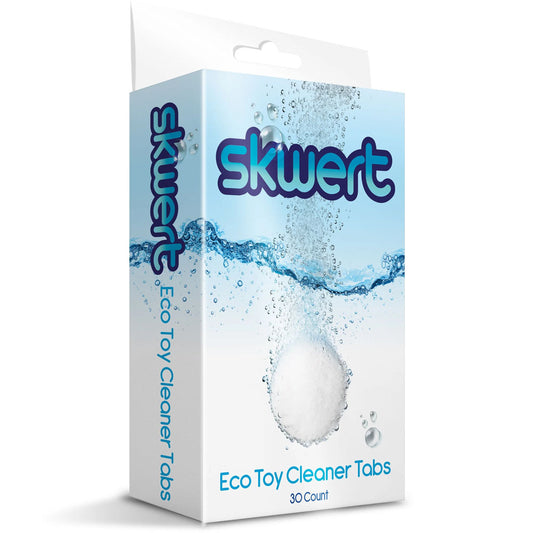 Skwert Eco Toy Cleaner Tabs - 30 Count White - Club X