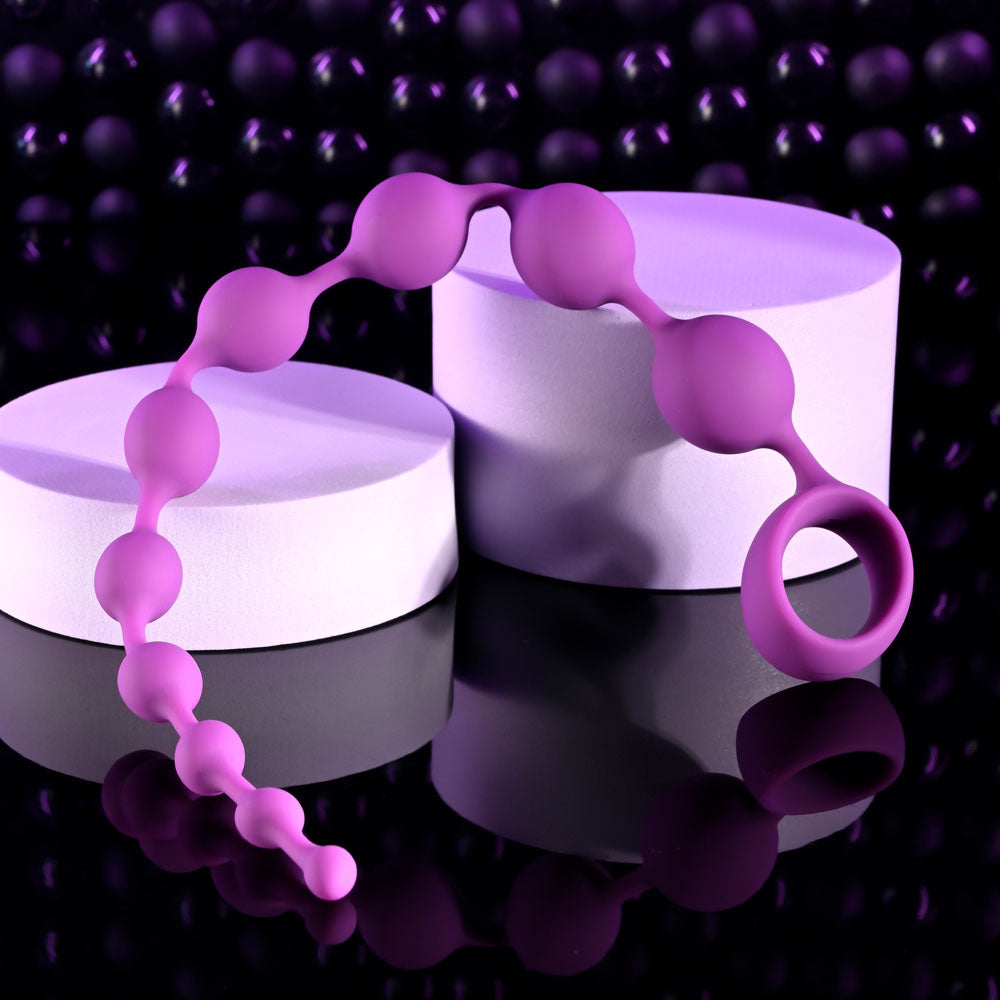 Selopa BEADED ADVENTURE - Purple 35.5 cm Anal Beads Selopa