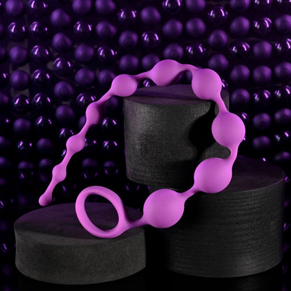 Selopa BEADED ADVENTURE - Purple 35.5 cm Anal Beads Selopa
