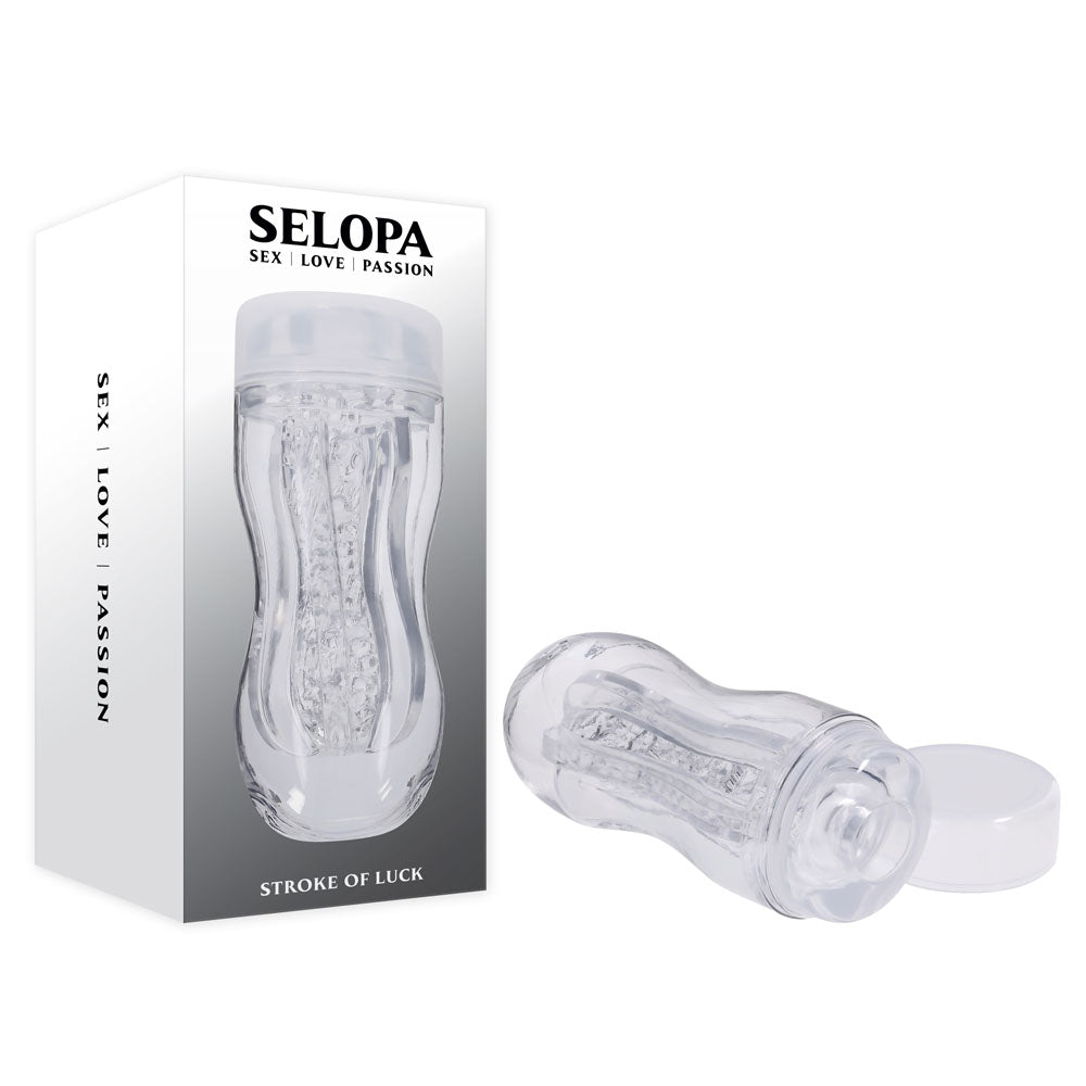 Selopa STROKE OF LUCK - Clear Stroker Selopa