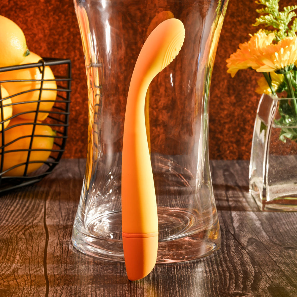 Selopa LEMON SQUEEZE - Yellow 18.4 cm USB Rechargeable Vibrator Selopa